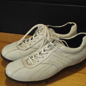 Ecco Mens 43(USA 10)‎ Hydromax White Golf Shoes